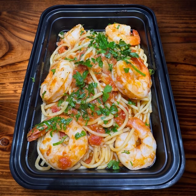 Shrimp Scampi Sauce.