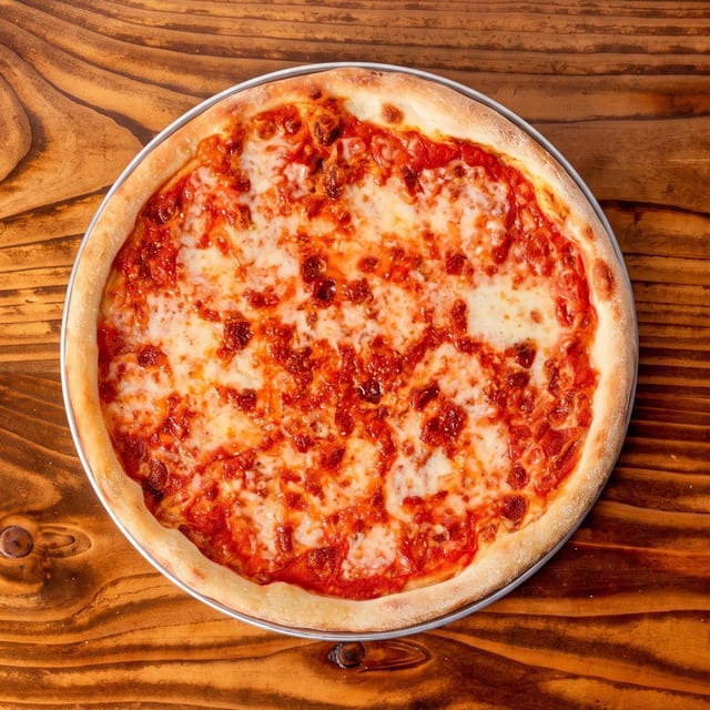 1 Cheese Pizza Pie 18'', 2 Caesar Salads, & a 2L Soda.