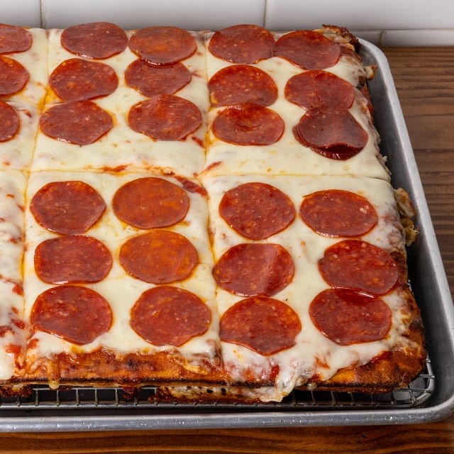 Sicilian Pie Half Tray.